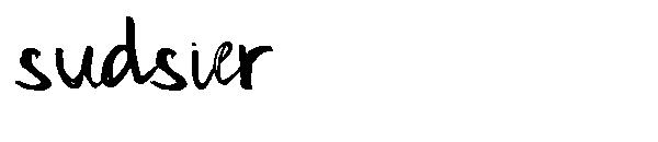 sudsier字体