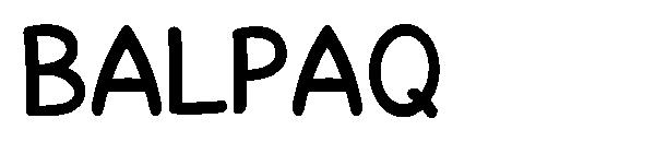 balpaq字体