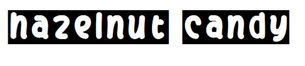 hazelnut candy字体