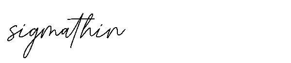sigmathin字体