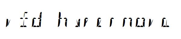 vfd hypernova字体