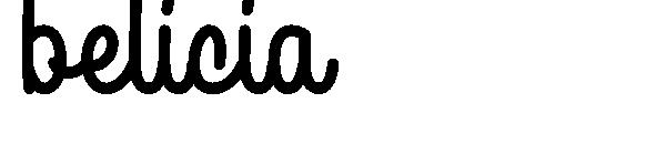 belicia字体