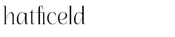hatficeld字体