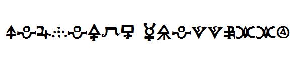 hermetic spellbook字体