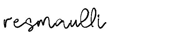 resmaulli字体