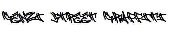 genzi street graffiti字体