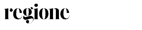 regione字体