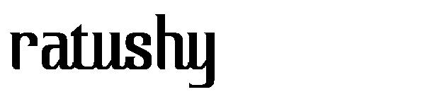 ratushy字体