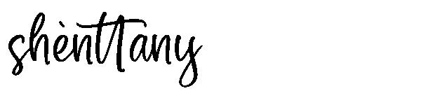 shènttany字体