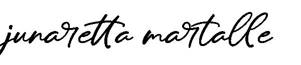 junaretta martalle字体