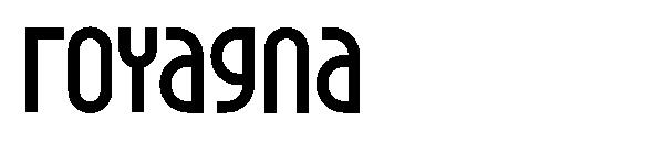royagna字体