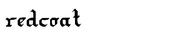 redcoat字体