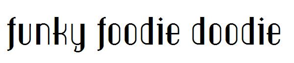 funky foodie doodie字体