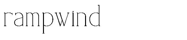 rampwind字体