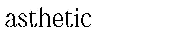 Asthetic字体