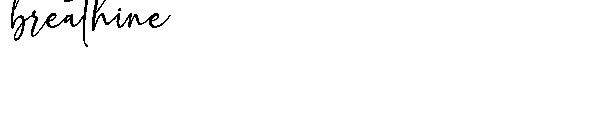 breathine字体