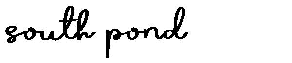south pond字体