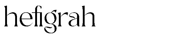 hefigrah字体