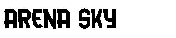 Arena sky字体