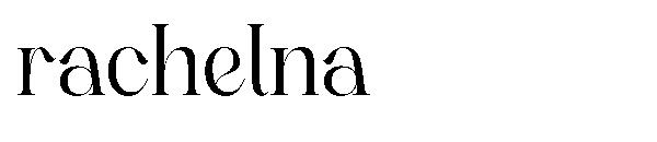 rachelna字体