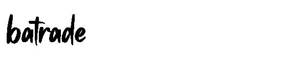 batrade字体