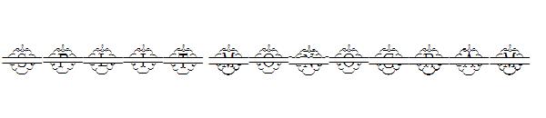 split monogram字体