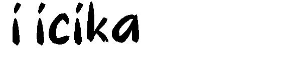 i icika字体