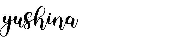 yushina字体