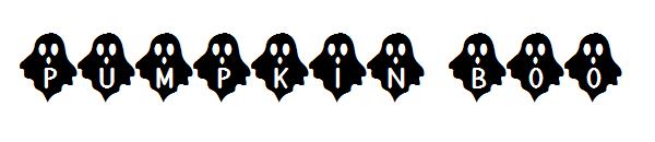 pumpkin boo字体