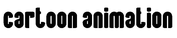 cartoon animation字体