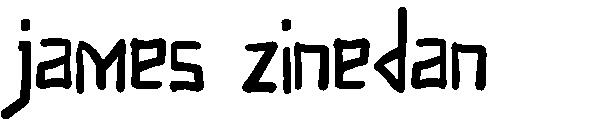 james zinedan字体