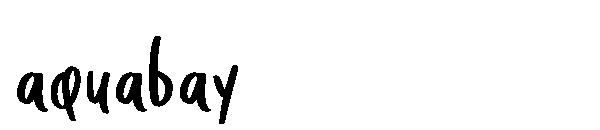 aquabay字体