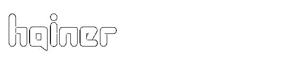 hainer字体