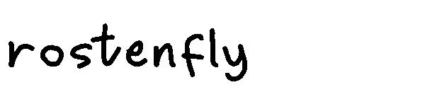 rostenfly字体