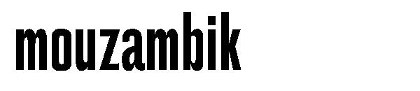 Mouzambik字体