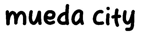 mueda city字体