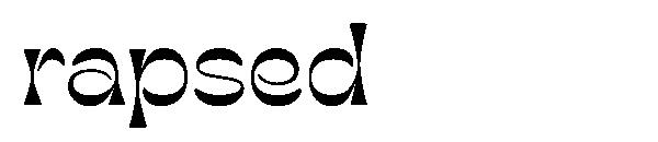 rapsed字体