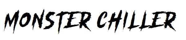 monster chiller字体