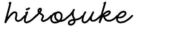 hirosuke字体