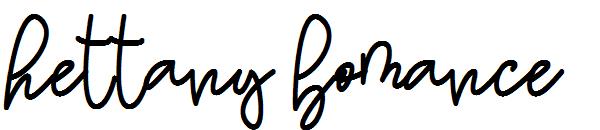 hettany bomance字体