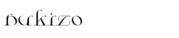 nukizo字体