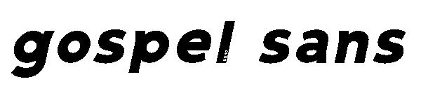 gospel sans字体