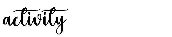 activity字体