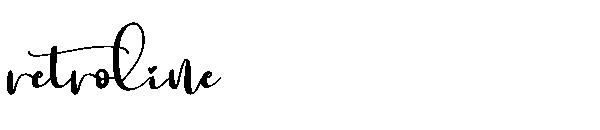 retroline字体