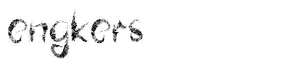 Engkers字体