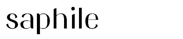 Saphile字体