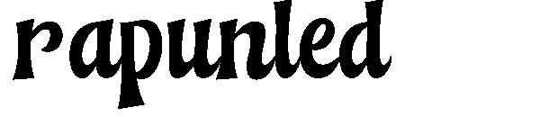 rapunled字体