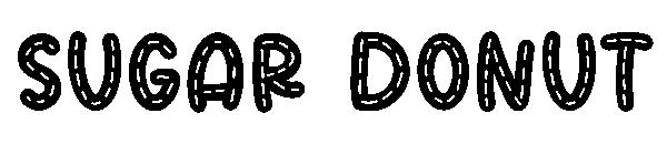 sugar donut字体
