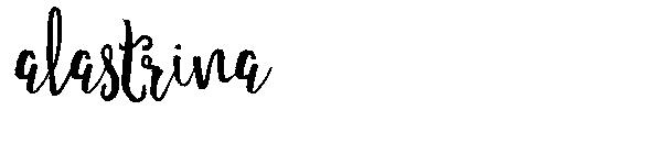 alastrina字体