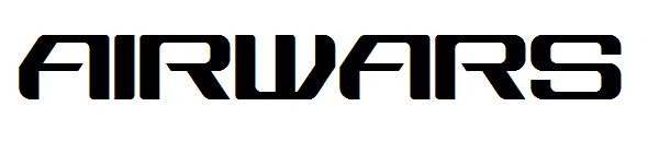 Airwars字体